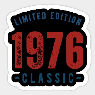 Limited Edition Classic 1976 Sticker